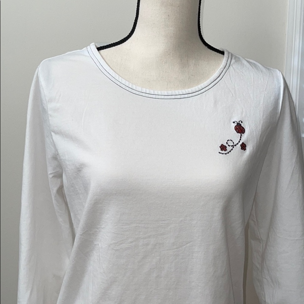 Disney Mickey Minnie 3/4 Sleeve Tee Shirt - Picture 2 of 15